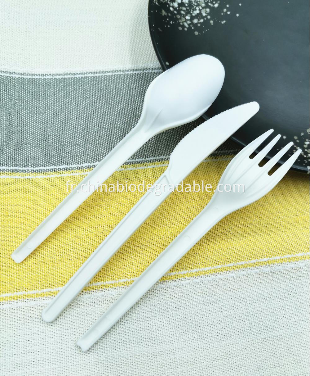 100% Biodegradable Cutlery Forks Knifes Spoons